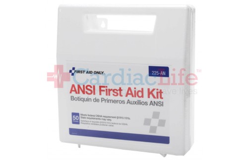 First Aid Only #225 First Aid Kit Plastic 50 Person